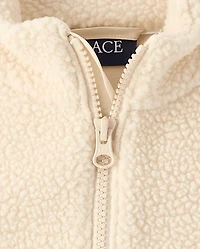 Baby And Toddler Boys Sherpa Vest