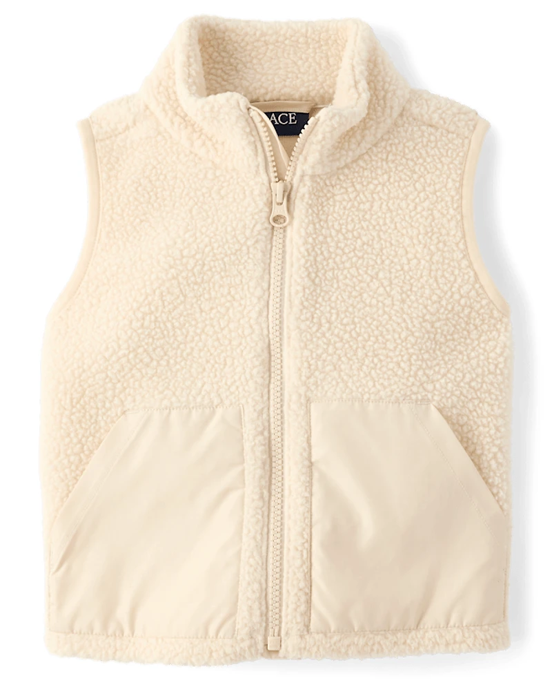 Baby And Toddler Sherpa Vest