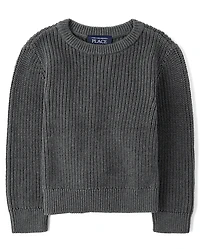 Baby And Toddler Boys Shaker Stitch Sweater
