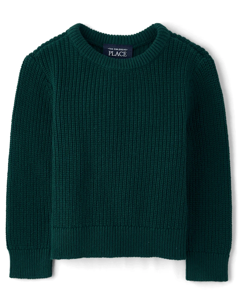 Baby And Toddler Boys Shaker Stitch Sweater