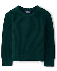Baby And Toddler Boys Shaker Stitch Sweater