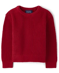 Baby And Toddler Boys Shaker Stitch Sweater