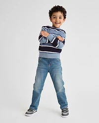 Baby And Toddler Boys Striped Chunky Sweater