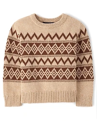 Baby And Toddler Boys Fairisle Sweater