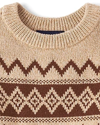 Baby And Toddler Boys Fairisle Sweater