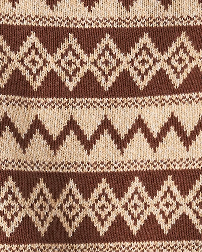 Baby And Toddler Boys Fairisle Sweater