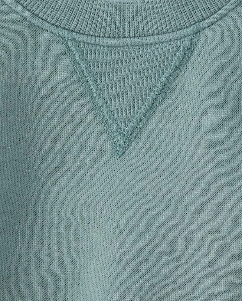 Baby And Toddler Garment Dyed Premium Fleece Sweatshirt