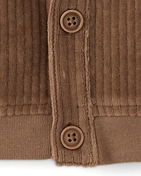 Baby Boys Faux Cord Utility Jacket
