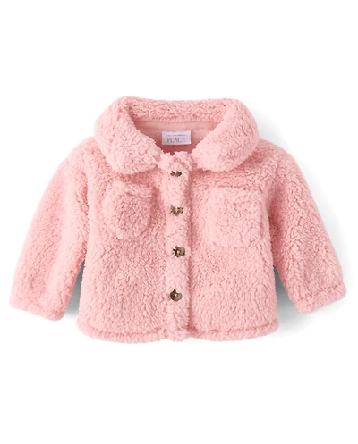 Baby Girls Sherpa Jacket