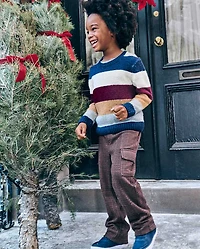 Baby And Toddler Boys Colorblock Sweater