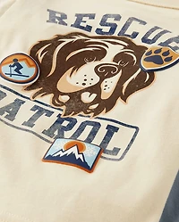 Baby And Toddler Boys Puff Print Graphic Layered Top