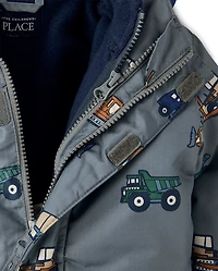 Toddler Boys Print 3 1 Jacket