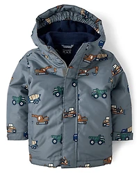 Toddler Boys Print 3 1 Jacket