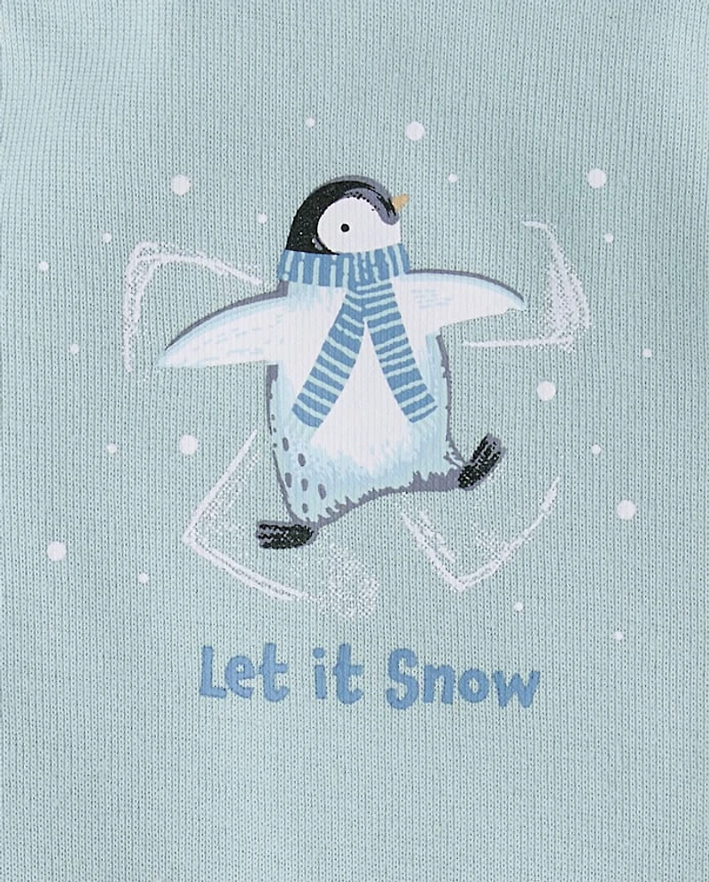 Baby Boys Penguin Bodysuit 4-Pack