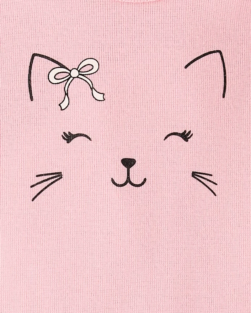 Baby Girls Leopard Bodysuit 5-Pack