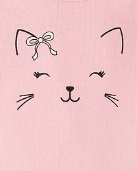 Baby Girls Leopard Bodysuit 5-Pack