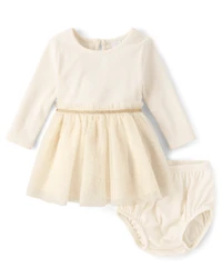 Baby Girls Glitter Tutu Dress