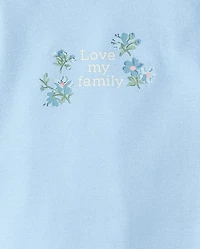 Baby Girls Floral Bow Bodysuit 4-Pack