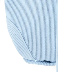 Baby Girls Flutter Sueded Rib 2-Piece Playwear Set