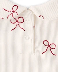 Baby Girls Ruffle Bubble Skirt 2-Piece Playwear Set