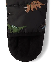 Baby Boys Dino Snowsuit