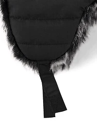 Boys Quilted Trapper Hat