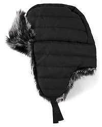 Boys Quilted Trapper Hat