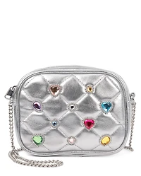 Girls Metallic Gemstone Bag