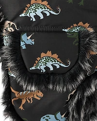 Chapeau de trappeur imprimé pour tout-petits garçons