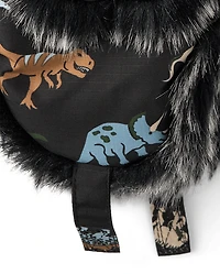 Toddler Boys Print Trapper Hat