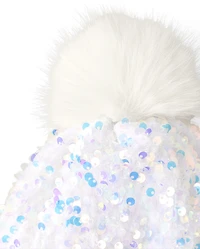 Girls Sequin 2-Piece Cold Weather Set