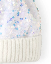 Girls Sequin 2-Piece Cold Weather Set