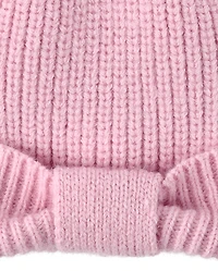 Ensemble 2 pièces pour temps froid avec nœud petite fille