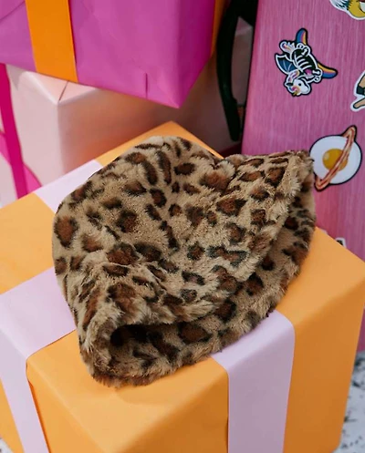 Girls Faux Fur Bucket Hat