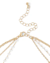 Girls Heart Layered Necklace