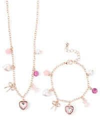 Girls Charm 2-Piece Jewelry Set