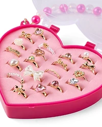 Girls Bow Ring 20-Pack