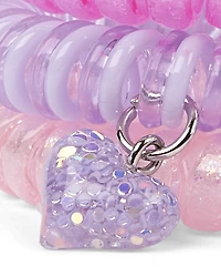 Girls Candy Bear Coil Bracelet 4-Pack