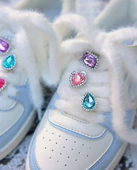 Girls Jeweled Shoe Charm 7-Piece Set