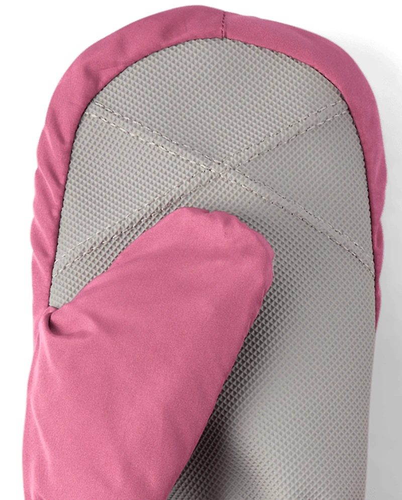 Toddler Girls Print Ski Mittens