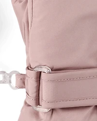 Moufles de ski imprimées pour petites filles