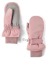 Toddler Girls Print Ski Mittens