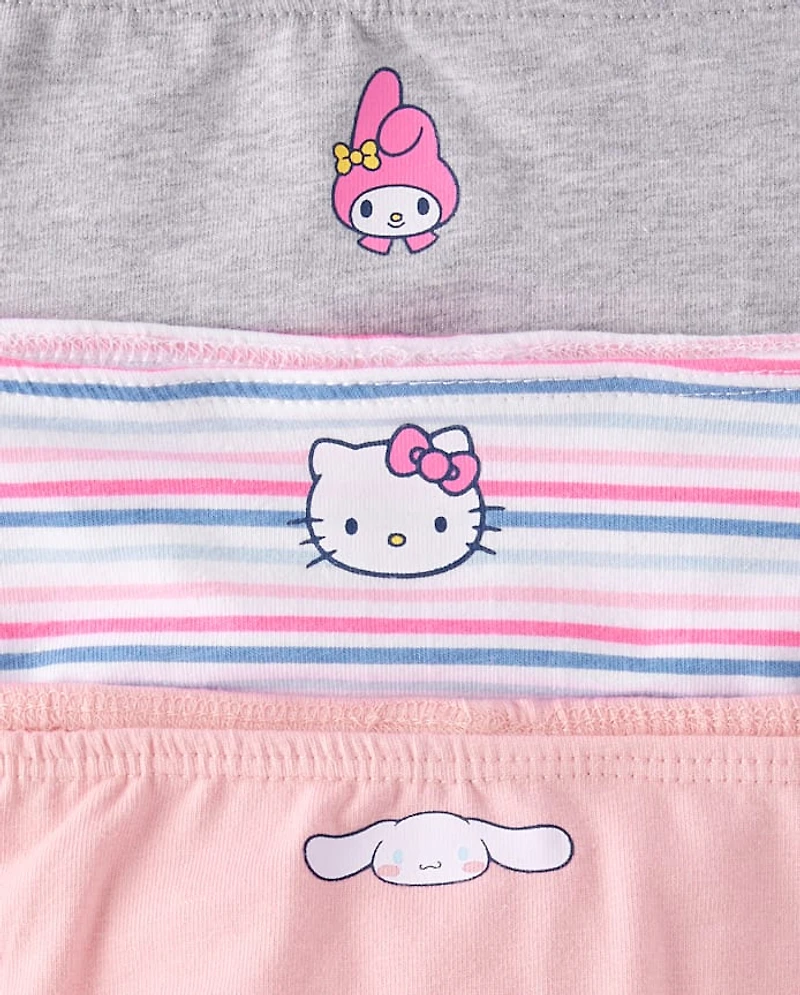 Girls Hello Kitty® And Friends Bikini Underwear 7-Pack