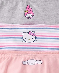 Girls Hello Kitty® And Friends Bikini Underwear 7-Pack