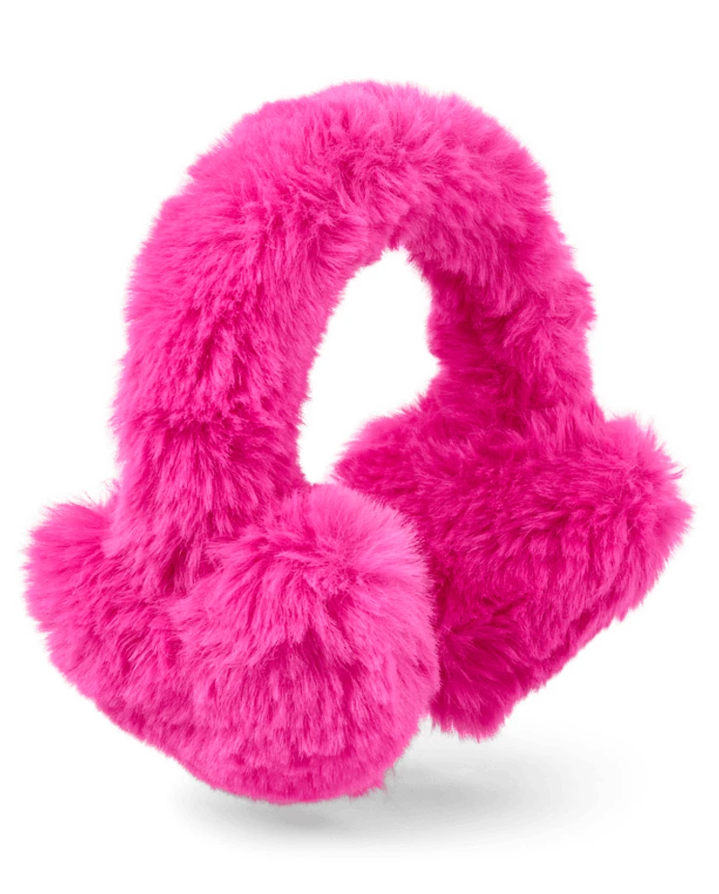 Girls Heart Ear Muffs