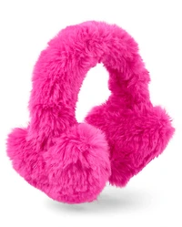 Girls Heart Ear Muffs