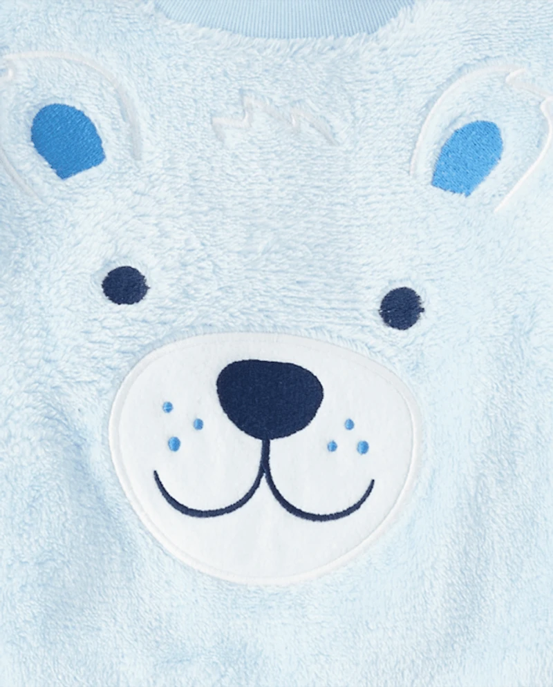 Toddler Boys Bear Cozy Socks 2-Pack