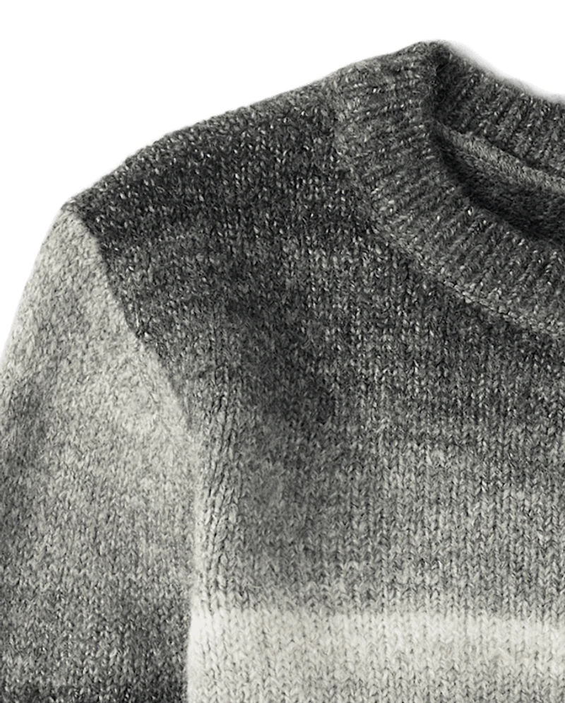Baby And Toddler Boys Ombre Space Dye Sweater