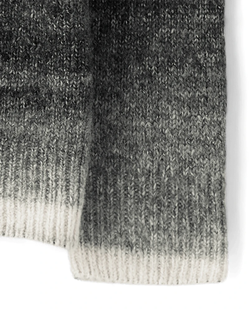 Baby And Toddler Boys Ombre Space Dye Sweater