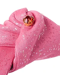 Girls Candy Heart Top Knot Headband